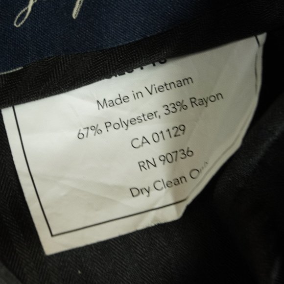 Joseph & Feiss Gray Pinstripe Dress Pants Size Youth‎ 18 - Picture 8 of 8